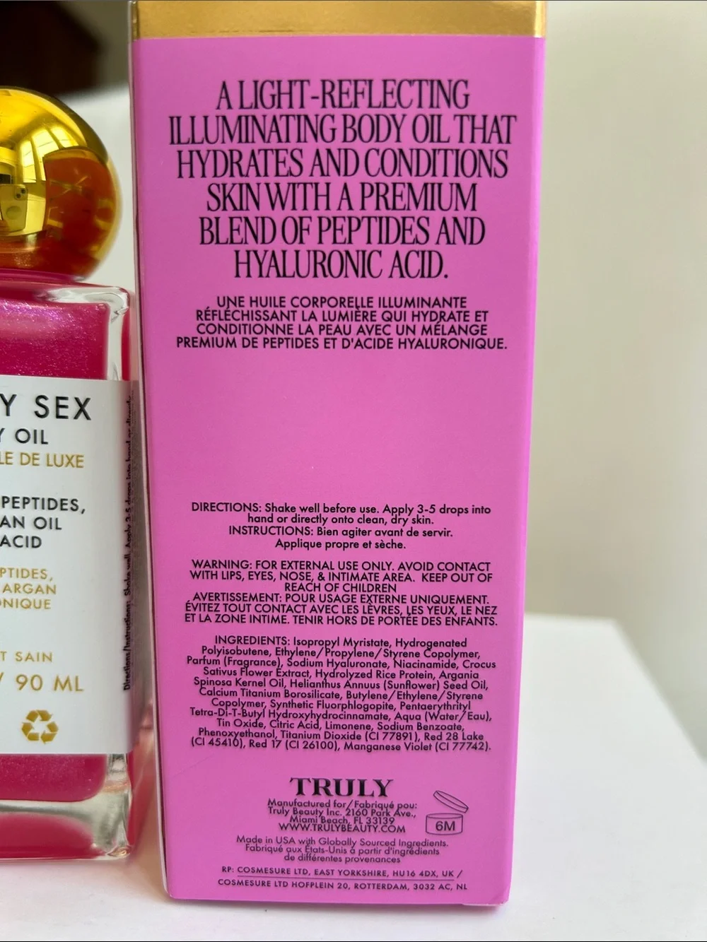 Truly Birthday Sex Luxury Body Oil